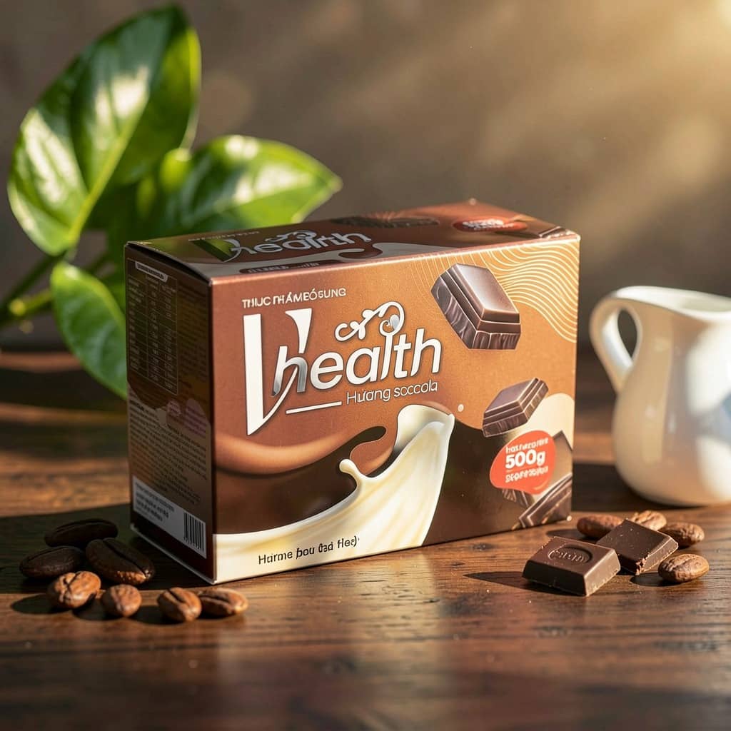 Thực phẩm bổ sung Vhealth (hương Socola)