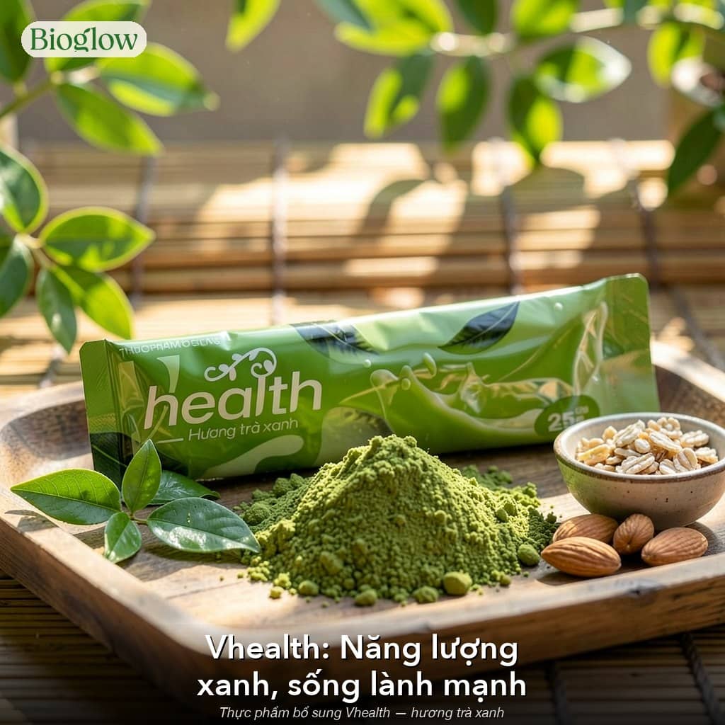 Thực phẩm bổ sung VHEALTH (hương trà xanh)